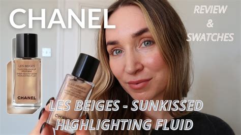 chanel les beiges highlighting fluid sunkissed|CHANEL .